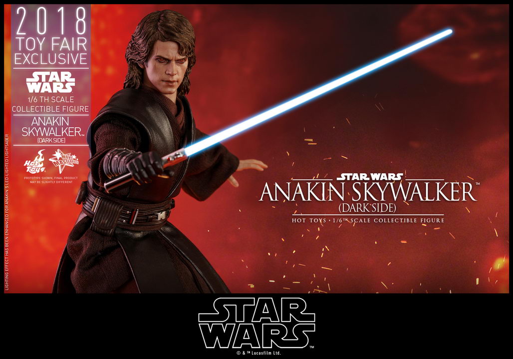 hot toys anakin skywalker darkside